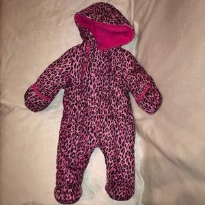 Baby snow wear, girls 3-6 months